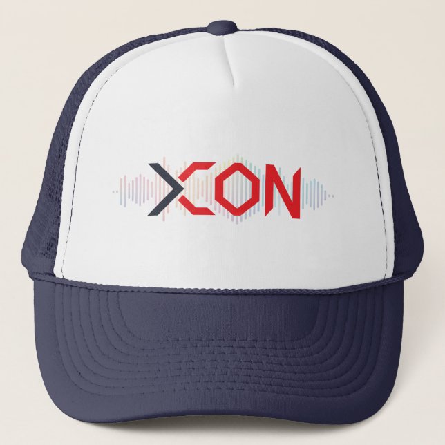 Casquette Logo X-Con Marine / Blanc (Devant)