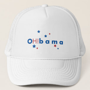 Casquette L'OH ! bama - étoiles de bleu et de rouge