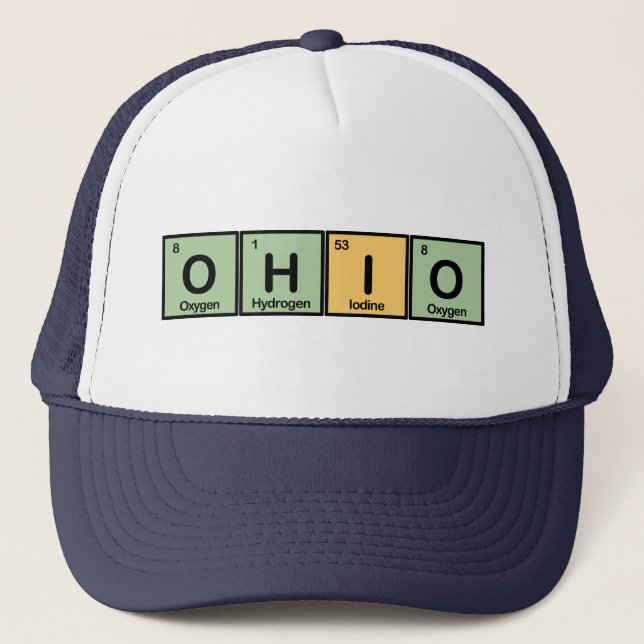 Casquette L'Ohio a fait des éléments (Devant)
