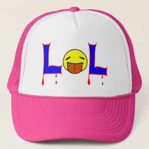 Casquette § ☺ LOL-Naughty Tongue Out Fun Trucker Hat appro§