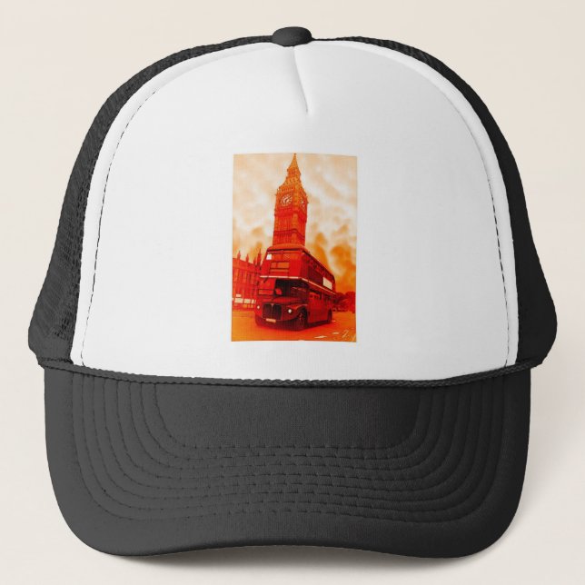 Casquette Londres Red Bus & Big Ben (Devant)