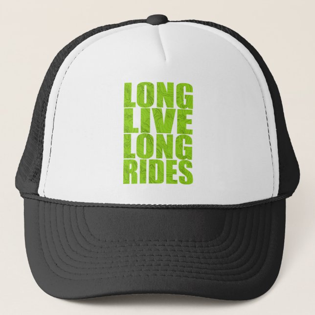 Casquette Long Live Long Rides (Topo) (Devant)