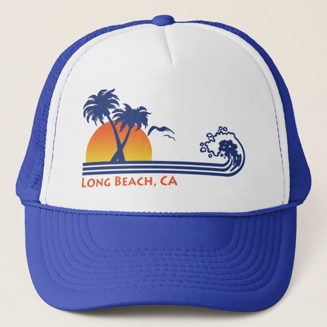 Casquette Longue plage CA (Devant)