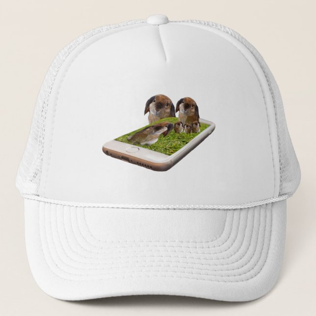 Casquette Lop Earle Lapin Lapin Famille Technique Swavy, (Devant)