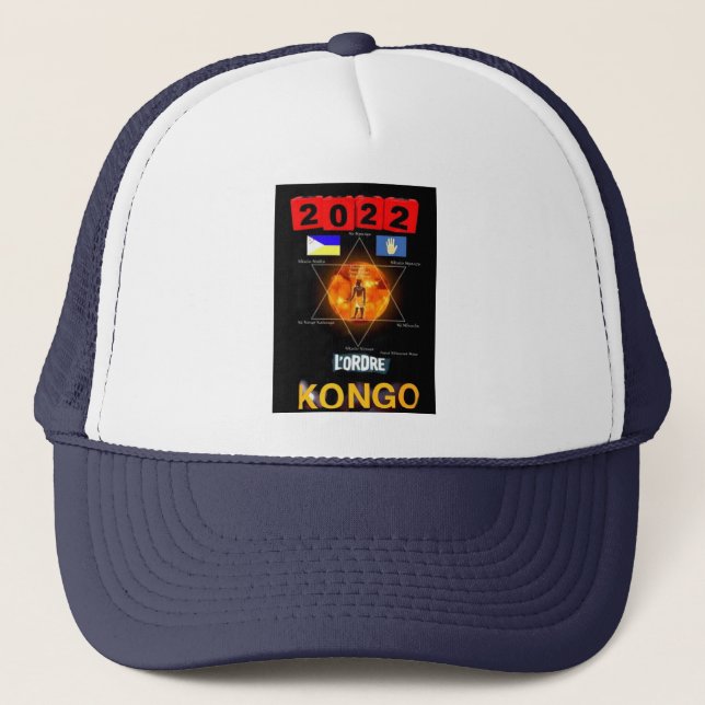 Casquette L'ordre Kongo 2022 Chapeau de camion (Devant)