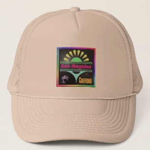casquette "Los Angeles Colorful Black Arrière - pl