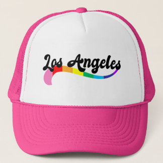 Casquette Los Angeles Retro Rainbow Script Fête d'anniversai