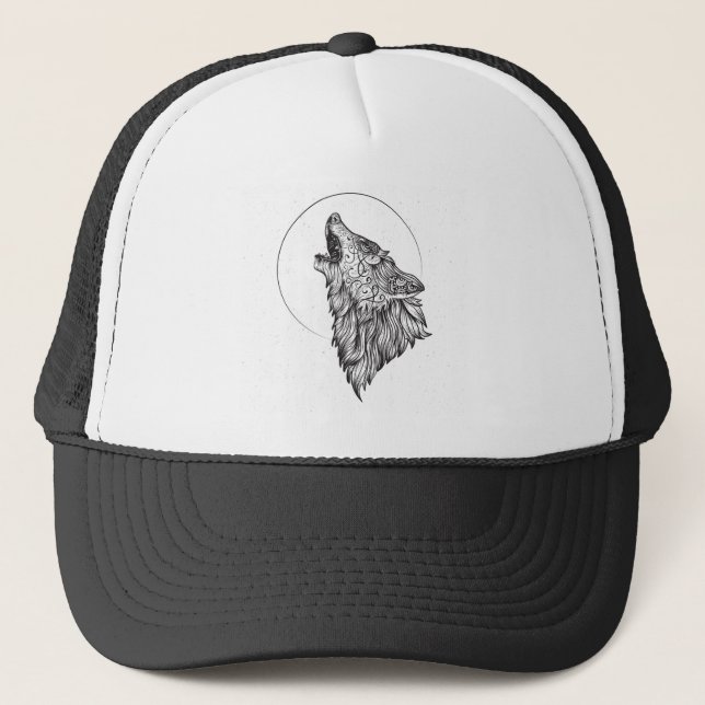 Casquette Loup (Devant)