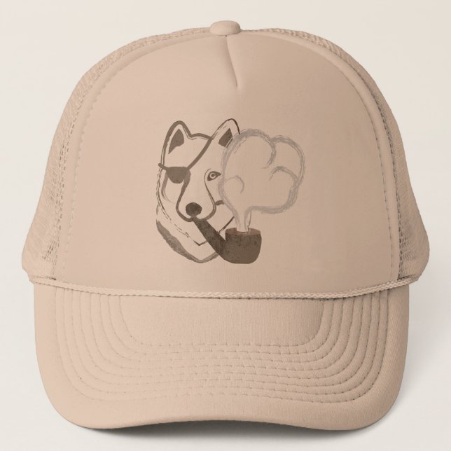 Casquette Loup de tabagisme (Devant)