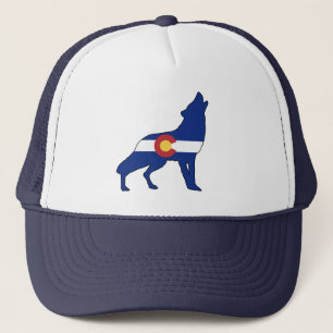 Casquette Loup du drapeau du Colorado