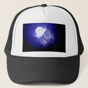 Casquette Loup et lune