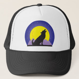 Casquette Loup et lune