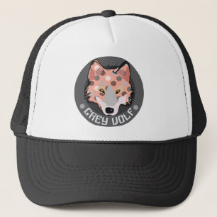 Casquette Loup gris