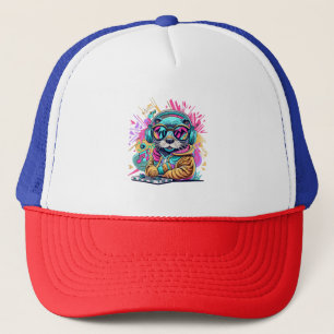 Casquette loutre Dj ambiance 90