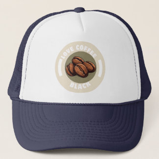 Casquette Love Coffee Black