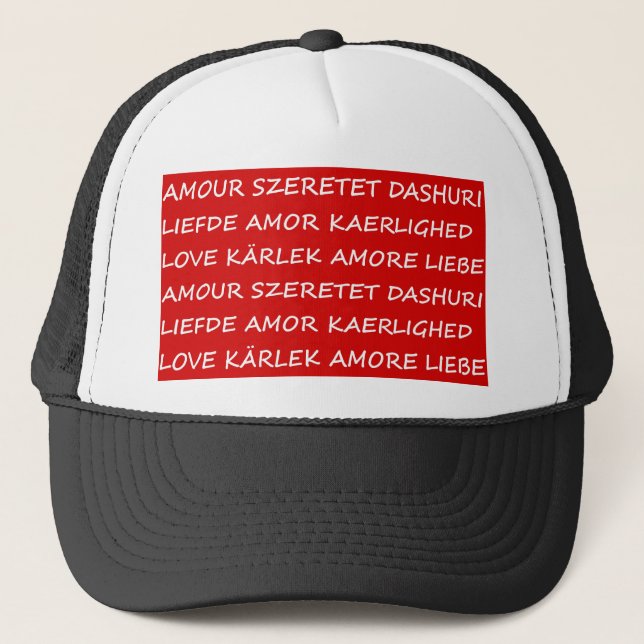 Casquette Love International (Devant)