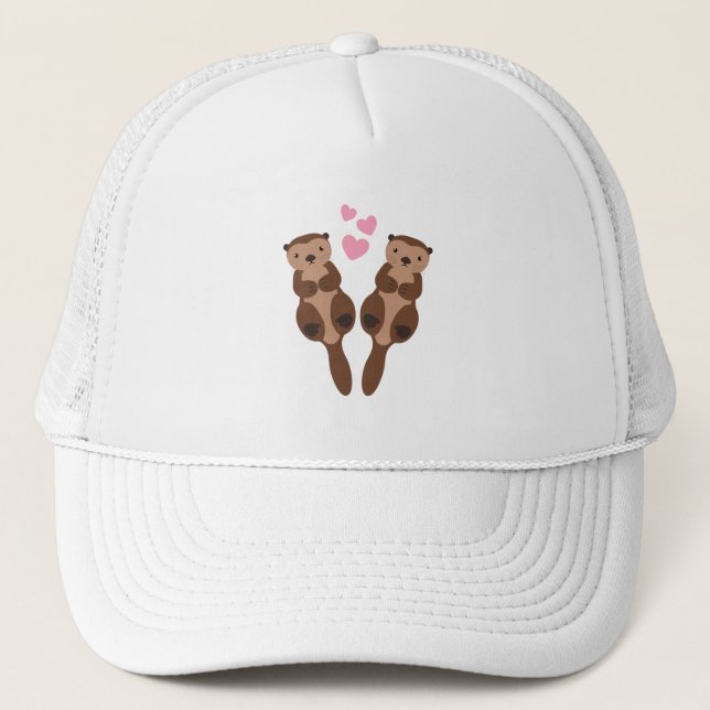 Casquette Love Otters (Devant)