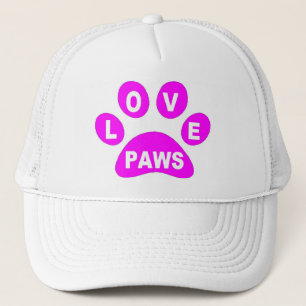 Casquette Love Paws on Paws Pink