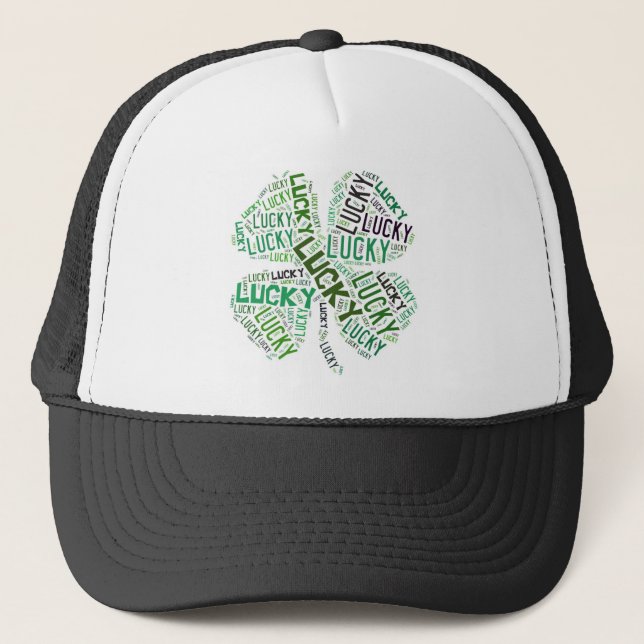 Casquette Lucky Clover Word (Devant)