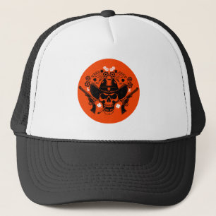 Casquette Lucky Poker Skull