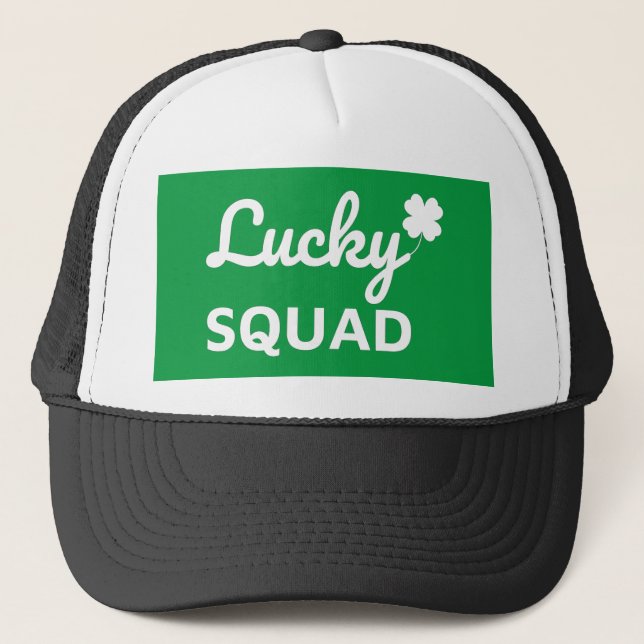 Casquette Lucky Squad St. Patrick's Day (Devant)