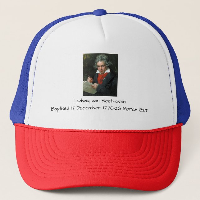 Casquette Ludwig van Beethoven (Devant)