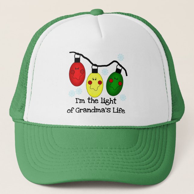 Casquette Lumière de la vie de grand-mère Tshirts et cadeaux (Devant)
