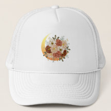 Lune Et Fleurs Florales