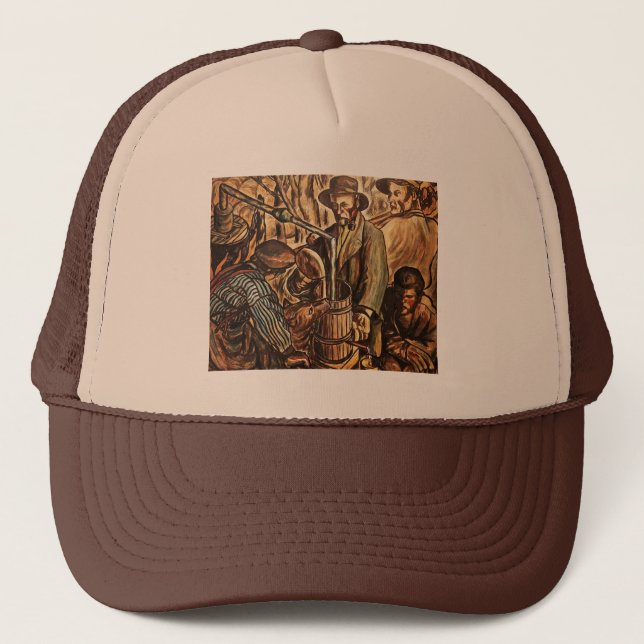 Casquette Lune faisant blanc éclair Whiskey Liqueur (Devant)