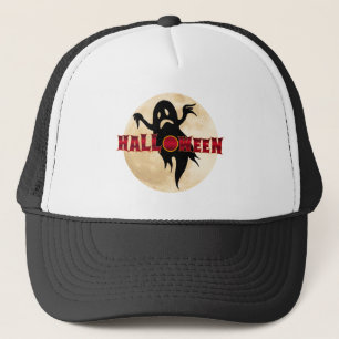 Casquette Lune fantôme d'Halloween