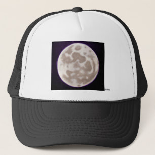 Casquette Lune peinte