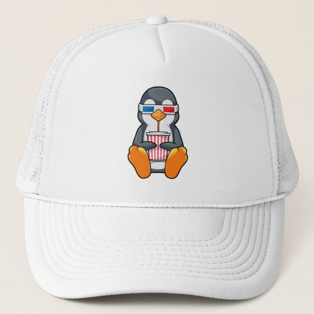 Casquette Lunettes de cinéma Penguin Coupe de boisson (Devant)