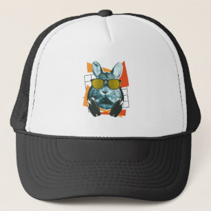 Casquette Lunettes de soleil Lapin Design