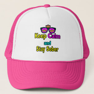 Casquette Lunettes de soleil Parody Crown Gardez votre calme