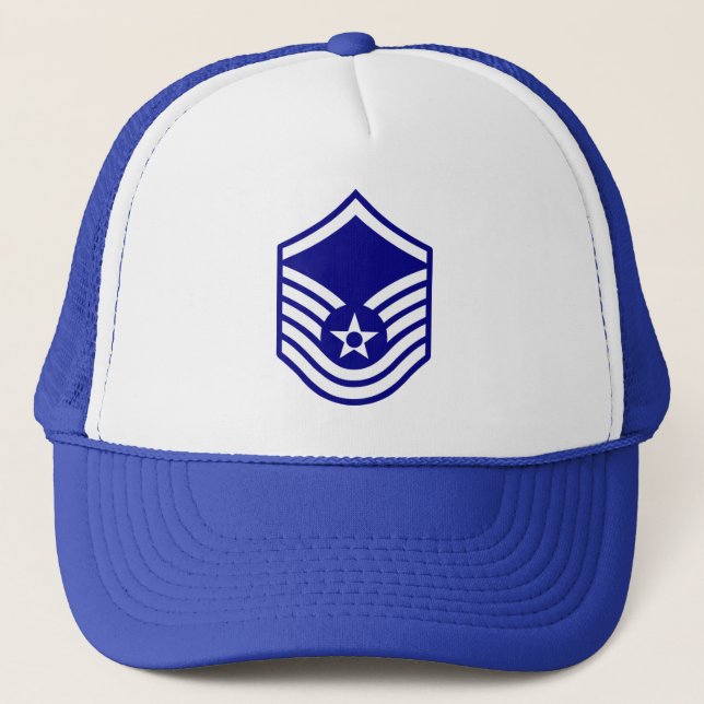 Casquette luxuriant de MSgt de l'Armée de l'Air (Devant)