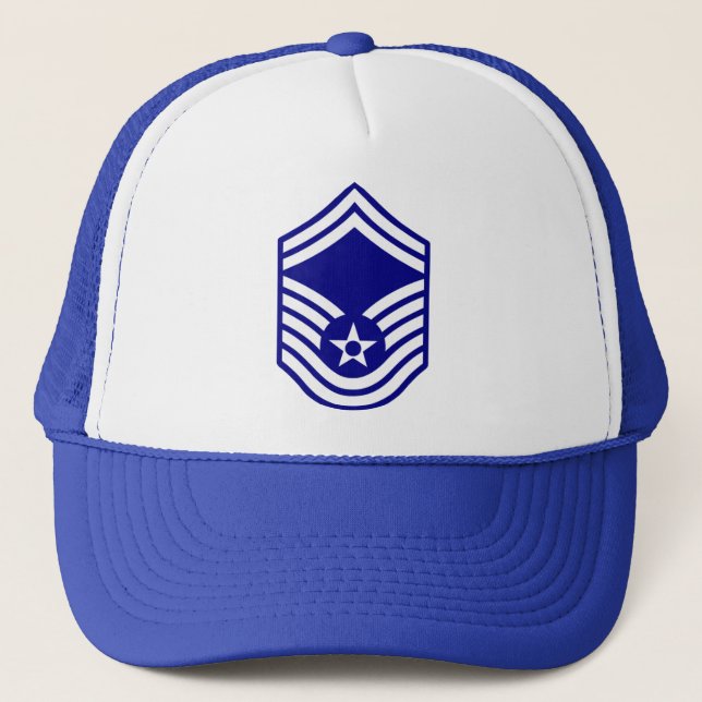 Casquette luxuriant de SMSgt de l'Armée de l'Air (Devant)