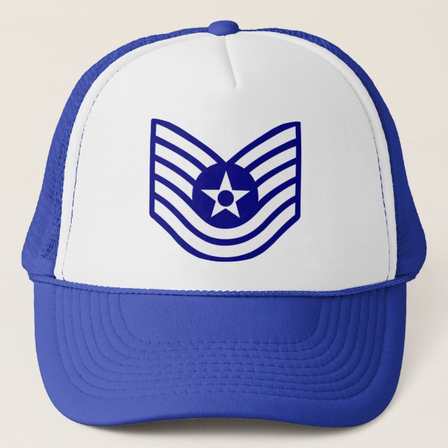 Casquette luxuriant de TSgt de l'Armée de l'Air (Devant)