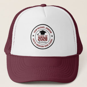 Casquette Lycée Classe De Diplôme De Collège