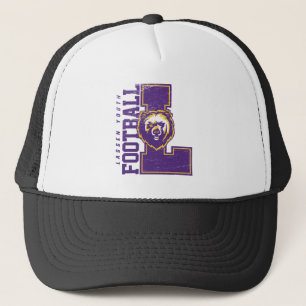 Casquette LYFL 06   Chapeau de camionnette en logos violets
