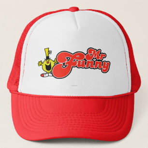Casquette M. Funny   Lettres rouges
