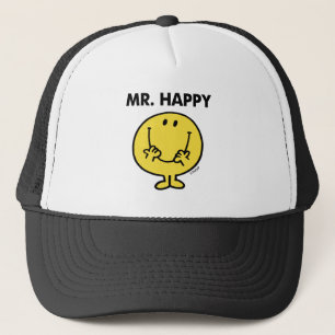 Casquette M. Happy Visage souriant géant
