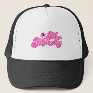Casquette M. Messy   Nom rose étincelant