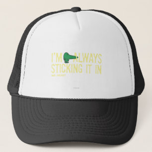 Casquette M. Nosey Nosing Autour   Lettres jaunes
