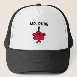 Casquette M. Rude Colère à visage rouge