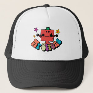 Casquette M. Strong Lettres et étoiles colorées