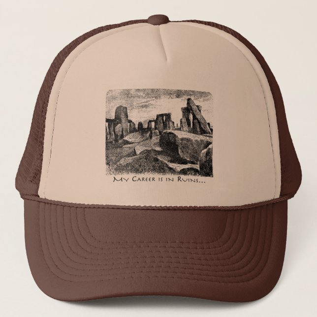 Casquette Ma Carrière Est En Ruines : Stonehenge (Devant)