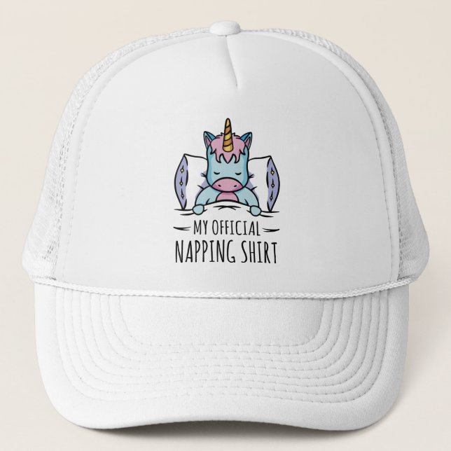 Casquette Ma chemise de sieste officielle avec sommeil Unico (Devant)