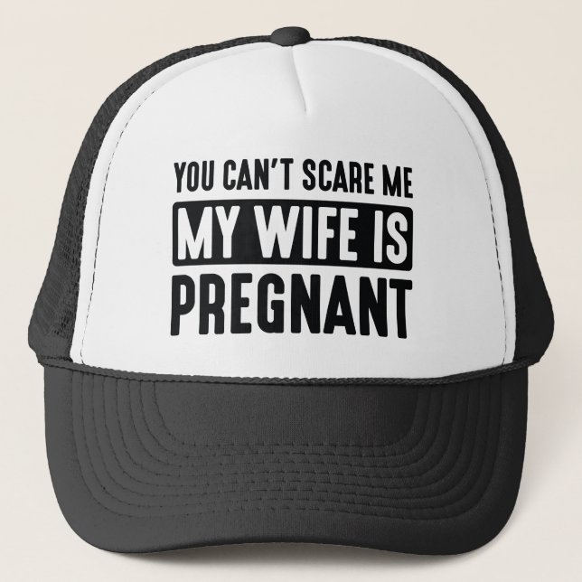 Casquette Ma femme est enceinte (Devant)