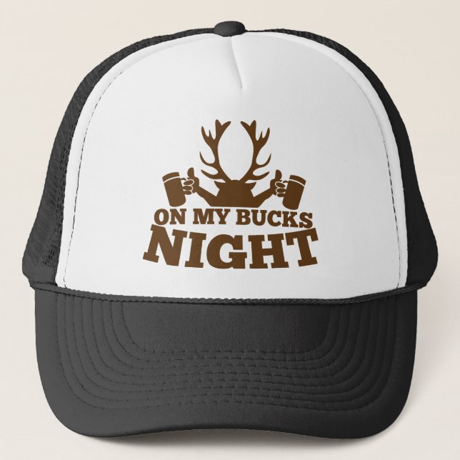 Casquette ma nuit de mâles (Devant)