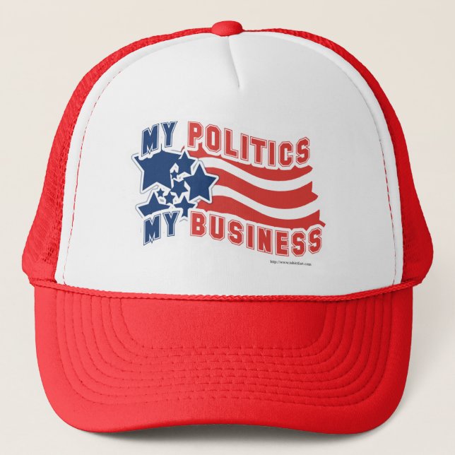 Casquette Ma politique (Devant)